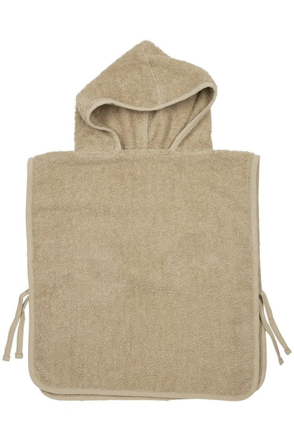 Meyco Badponcho 1 - 3 Jaar Basic Badstof Sand - Meyco - Babywinkel - 4054703619560