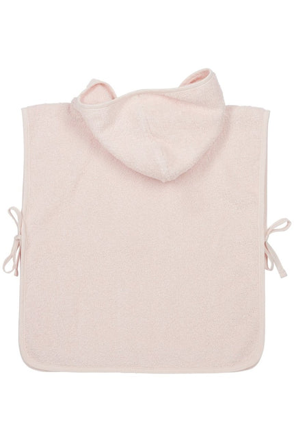 Meyco Badponcho 1 - 3 Jaar Basic Badstof Soft Pink - Meyco - Babywinkel - 4054703615814