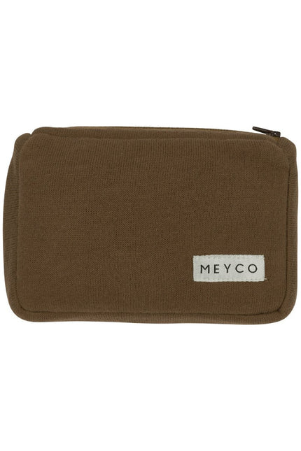 Meyco Billendoekjeshoes Knit Basic Chocolate - Meyco - Babywinkel - 4054703863062