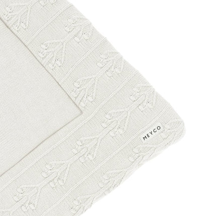 Meyco Boxkleed Romantic Flower Offwhite koop je bij Babywinkel