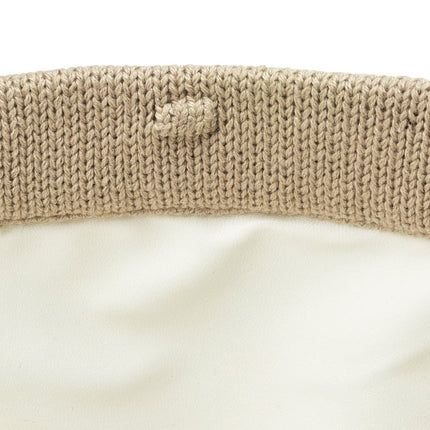 Meyco Commodemandje Medium Mini Knots Sand - Meyco - Babywinkel - 4054703430790