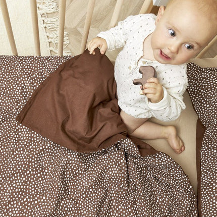 Meyco Dekbedovertrek 20X150cm Cheetah/Choclolate - Meyco - Babywinkel - 4054703436495