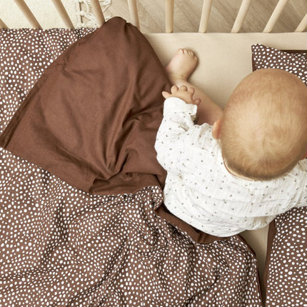 Meyco Dekbedovertrek 20X150cm Cheetah/Choclolate - Meyco - Babywinkel - 4054703436495