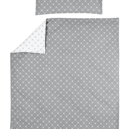 Meyco DekbedovertrekxMrs. Keizer 100X135cm Louis Grijs - Meyco - Babywinkel - 4054703435603