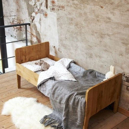 Meyco DekbedovertrekxMrs. Keizer 100X135cm Louis Grijs - Meyco - Babywinkel - 4054703435603
