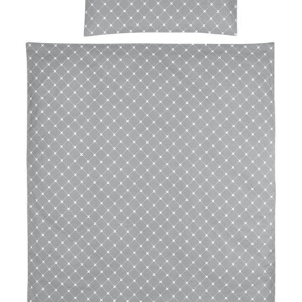 Meyco DekbedovertrekxMrs. Keizer 100X135cm Louis Grijs - Meyco - Babywinkel - 4054703435603