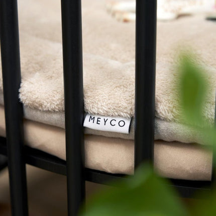 Meyco Hoeslaken Boxmatras Sand Rond 90/95cm - Meyco - Babywinkel - 4054703151190