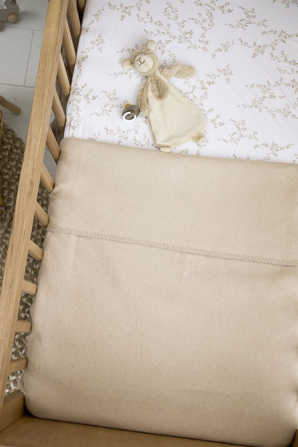 Meyco Hoeslaken Branches Co - Sleeper Sand 50X90cm - Meyco - Babywinkel - 4054703640694