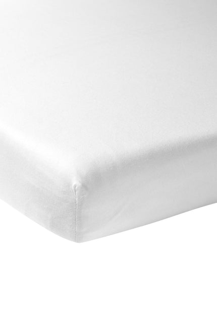 Meyco Hoeslaken Geweven 50X90 Wit - Meyco - Babywinkel - 4054703533002