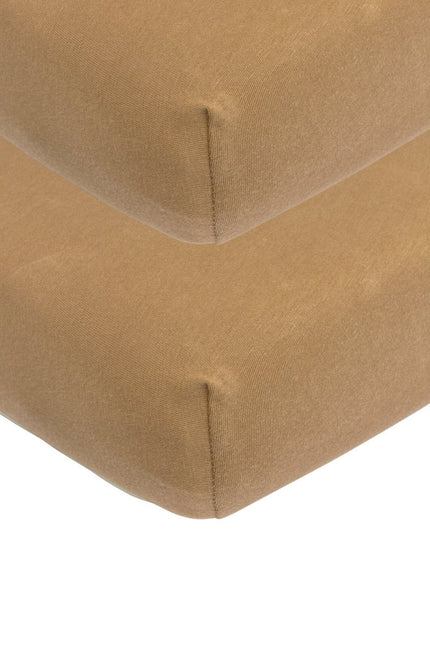 Meyco Hoeslaken Jersey 2St 40X80/90 Toffee - Meyco - Babywinkel - 4054703532715