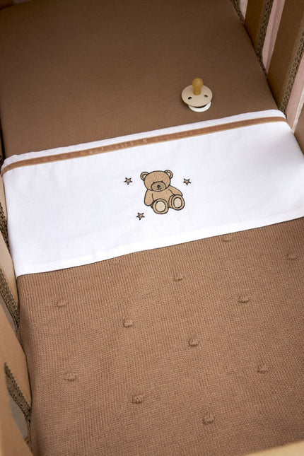 Meyco Hoeslaken Jersey 2St 40X80/90 Toffee - Meyco - Babywinkel - 4054703532715