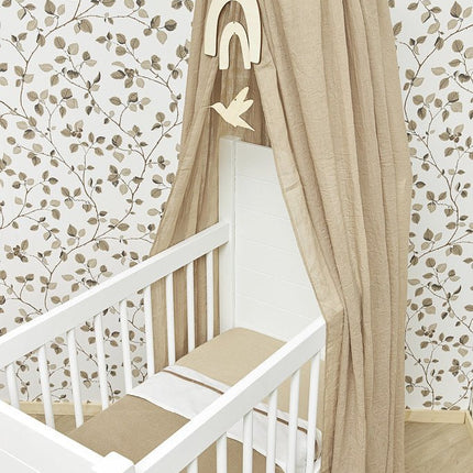 Meyco Hoeslaken Jersey 2St 70X140/150 Sand - Meyco - Babywinkel - 4054703652062