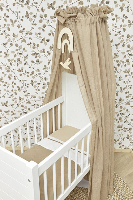 Meyco Hoeslaken Jersey 2St 70X140/150 Sand - Meyco - Babywinkel - 4054703652062