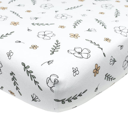 Meyco Hoeslaken Jersey 40X80/90 Floral - Meyco - Babywinkel - 4054703563764