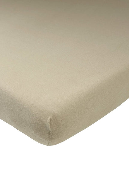 Meyco Hoeslaken Jersey 40X80/90 Taupe - Meyco - Babywinkel - 4054703563177