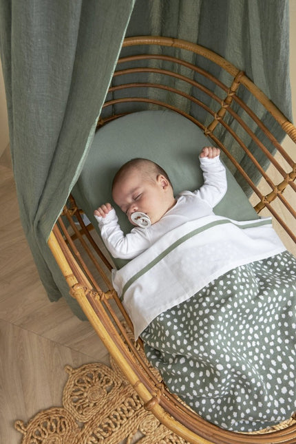 Meyco Hoeslaken Jersey 50X90 Forest Green - Meyco - Babywinkel - 4054703633320