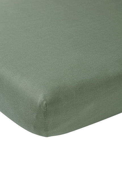 Meyco Hoeslaken Jersey 50X90 Forest Green - Meyco - Babywinkel - 4054703633320