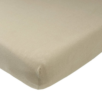 Meyco Hoeslaken Jersey 50X90 Taupe - Meyco - Babywinkel - 4054703633177