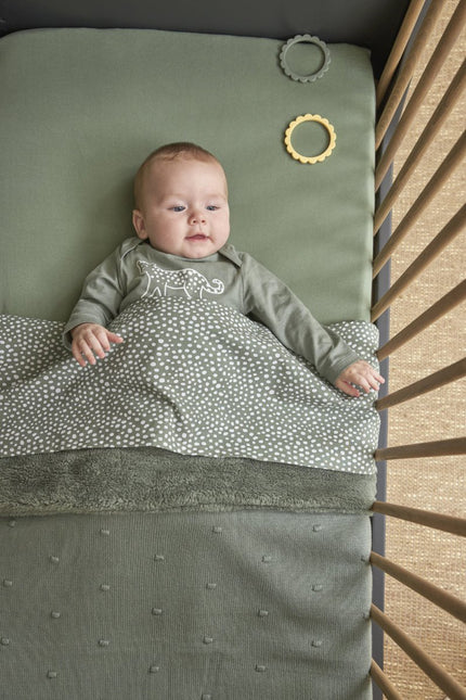 Meyco Hoeslaken Jersey 60X120 Forest Green - Meyco - Babywinkel - 4054703564327