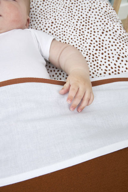 Meyco Hoeslaken Jersey 70X140/150 Cheetah Camel - Meyco - Babywinkel - 4054703565300