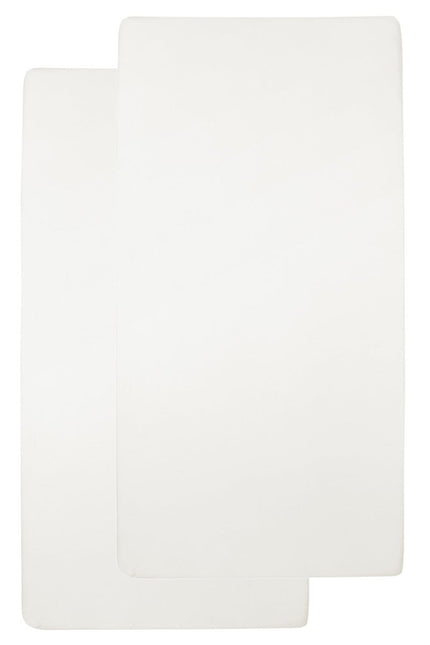 Meyco Hoeslaken Jersey Boxmatras 75X95cm Offwhite - Meyco - Babywinkel - 4054703566017