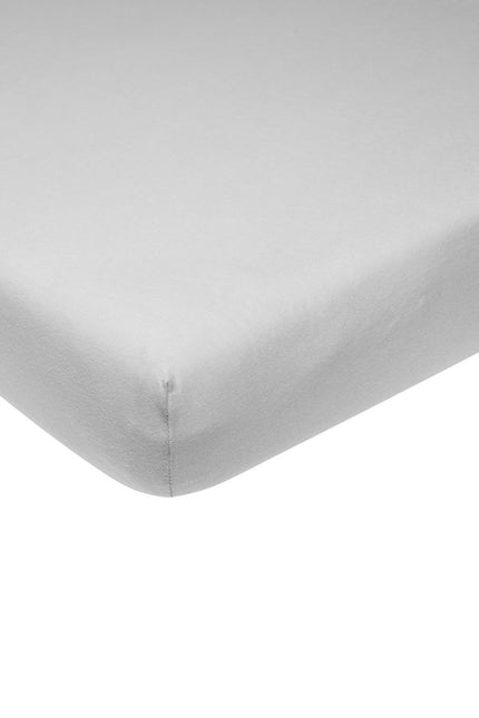 Meyco Hoeslaken Jersey Lichtgrijs 60x120cm - Meyco - Babywinkel - 4054703564051