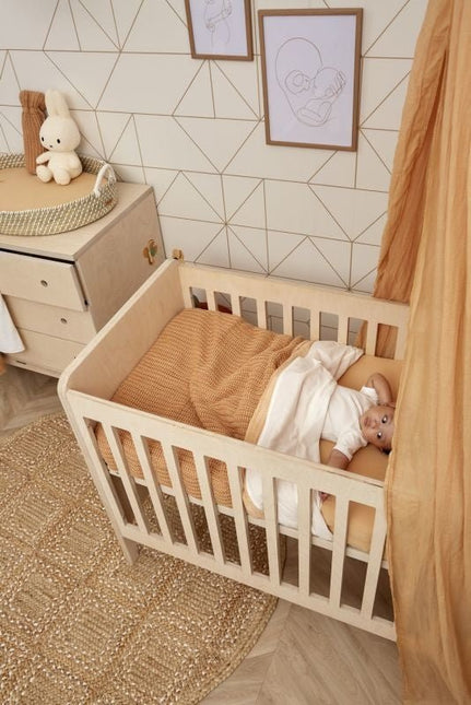 Meyco Hoeslaken Jersey Warm Sand 40x80/90 cm - Meyco - Babywinkel - 4054703563115