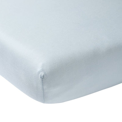 Meyco Hoeslaken Jersy Boxmatras Lichtblauw 75x95cm - Meyco - Babywinkel - 4054703566031