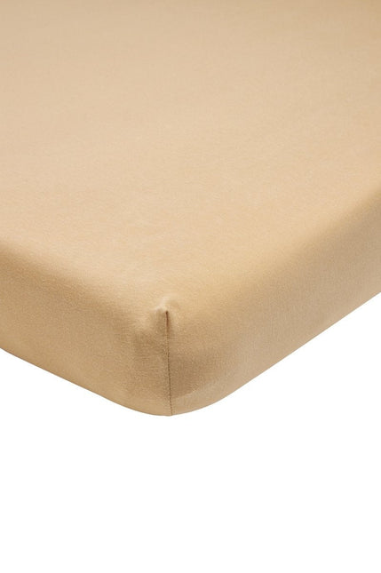 Meyco Hoeslaken Jersy Boxmatras Warm Sand 75x95cm koop je bij Babywinkel