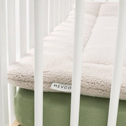 Meyco Hoeslaken Olive Green 75X95cm - Meyco - Babywinkel - 4054703668414