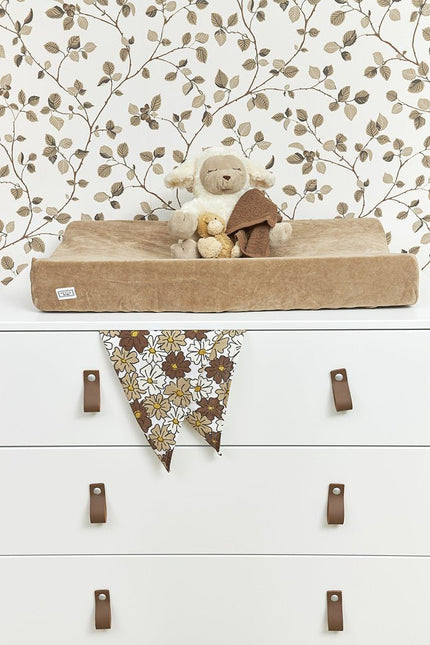 Meyco Hydrofiele Doek Hydrofiel Set 9St Vintage Flower Taupe - Meyco - Babywinkel - 4054703450866