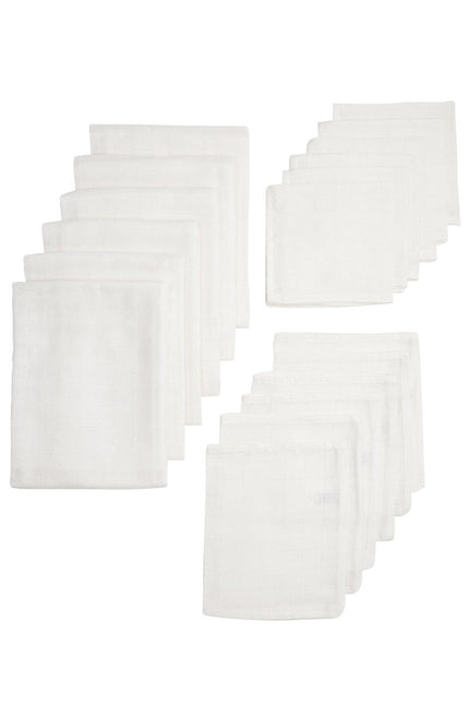 Meyco Hydrofiele Doek Set 18St Wit - Meyco - Babywinkel - 4054703450002