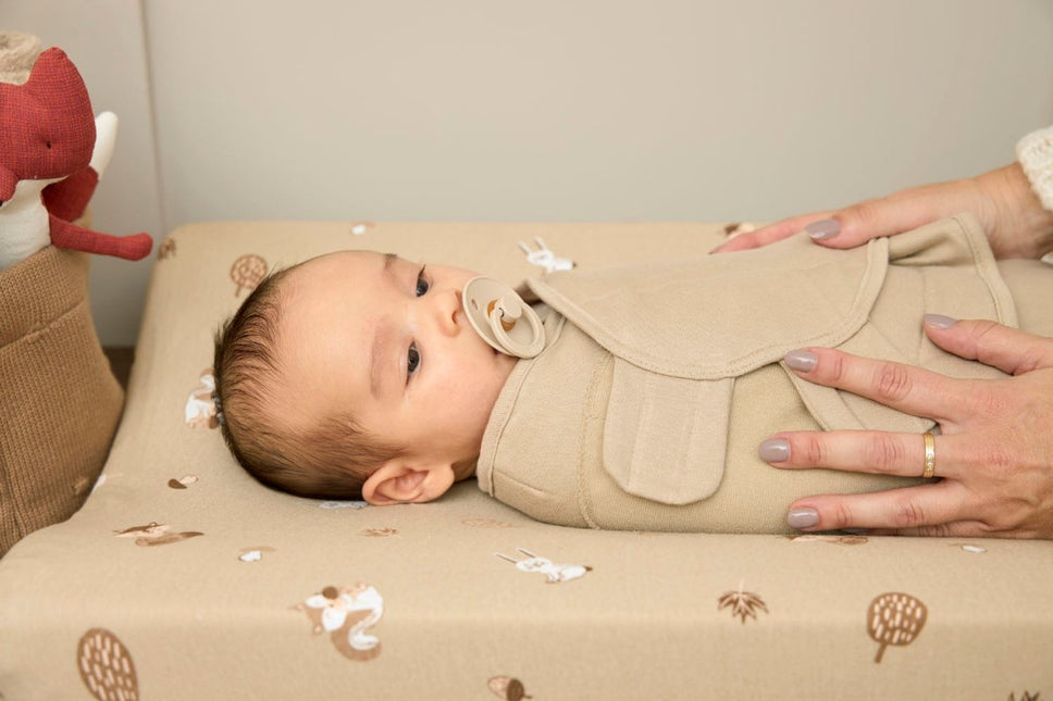 Meyco Inbakerdoek Sand 0 - 3 Maanden - Meyco - Babywinkel - 4054703490312
