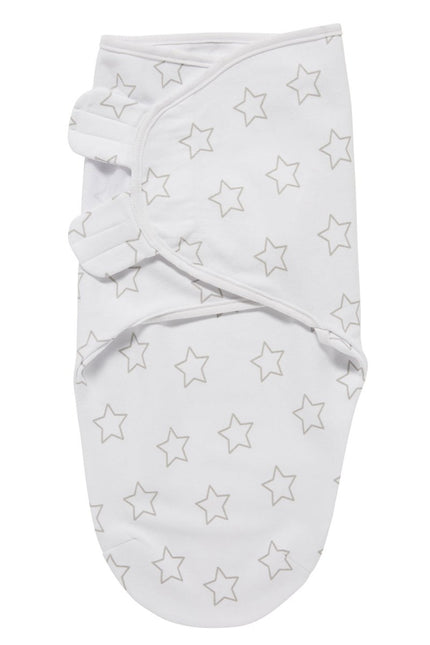 Meyco Inbakerdoek Stars Grijs - Meyco - Babywinkel - 4054703301205
