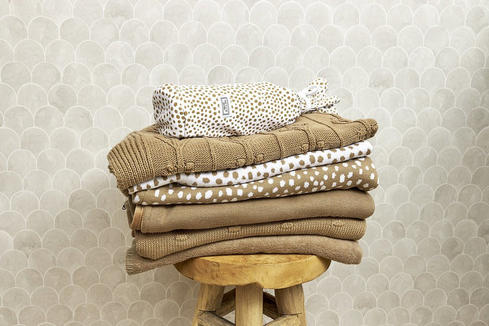 Meyco Kruikenzak Cheetah Taupe - Meyco - Babywinkel - 4054703518481