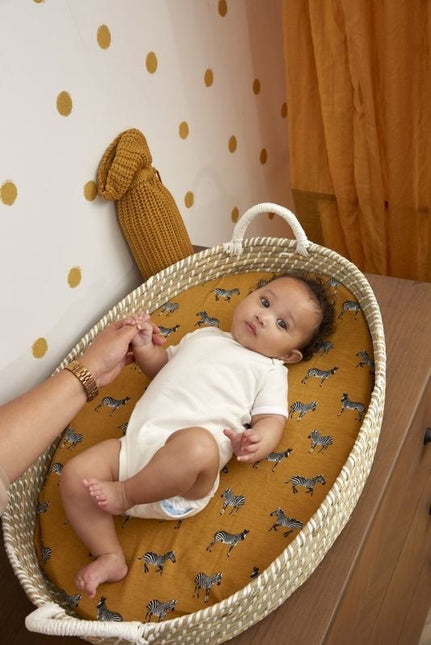 Meyco Kruikenzak Herringbone Honey Gold - Meyco - Babywinkel - 4054703830774