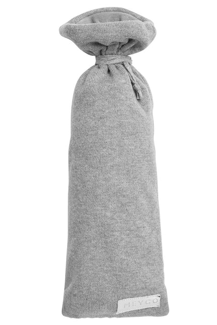 Meyco Kruikenzak Knit Grijs Melange - Meyco - Babywinkel - 4054703830040