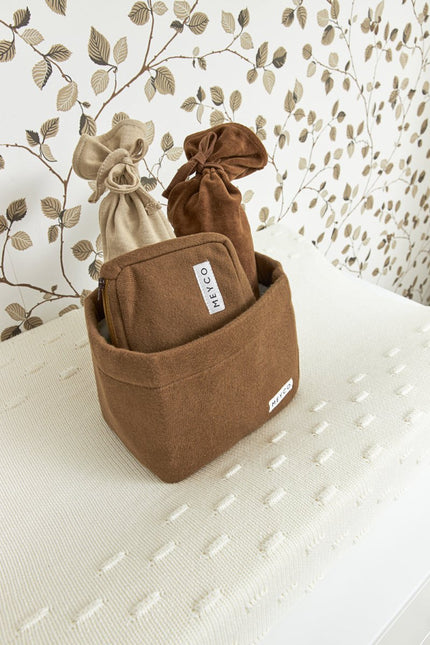 Meyco Kruikenzak Velvet Chocolate - Meyco - Babywinkel - 4054703518191