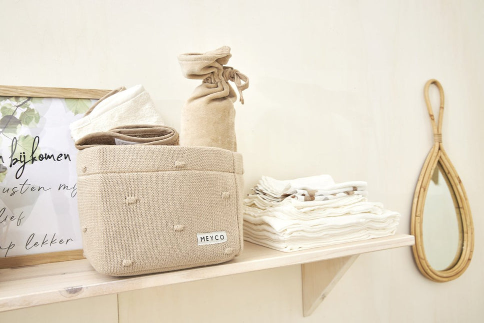 Meyco Kruikenzak Velvet Sand - Meyco - Babywinkel - 4054703518061