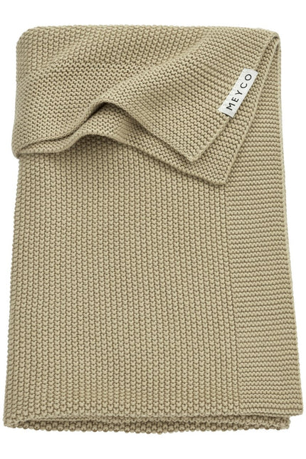 Meyco Ledikantdeken Mini Relief Sand - Meyco - Babywinkel - 4054703532067