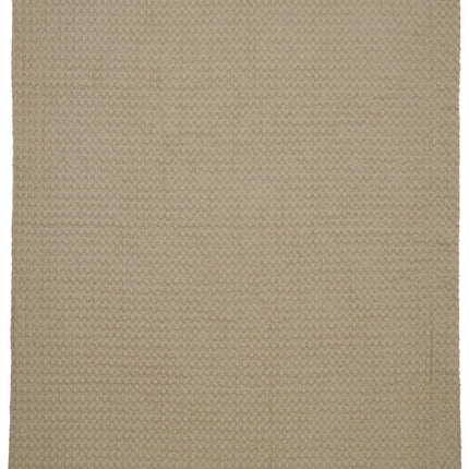 Meyco Ledikantdeken Wafel Teddy Taupe 100X150cm - Meyco - Babywinkel - 4054703218121