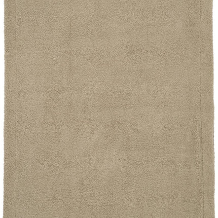Meyco Ledikantdeken Wafel Teddy Taupe 100X150cm - Meyco - Babywinkel - 4054703218121