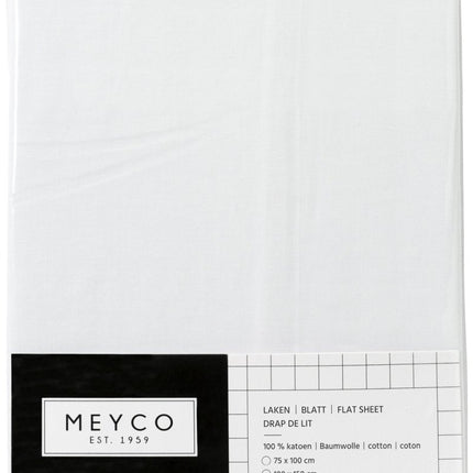 Meyco Ledikantlaken Wit - Meyco - Babywinkel - 4054703414998
