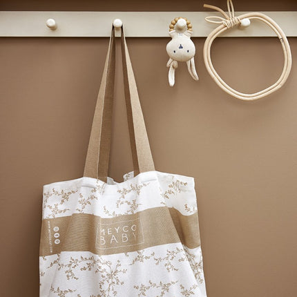 Meyco Luiertas Branches Sand - Meyco - Babywinkel - 4054703419689
