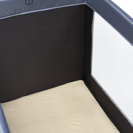 Meyco Matrashoes Jersey Campingbed Deluxe 60X120 Sand - Meyco - Babywinkel - 4054703544060