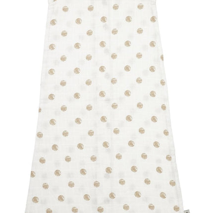 Meyco Slaapzak Baby Dots Hydrofiel Sand - Meyco - Babywinkel - 4054703149319