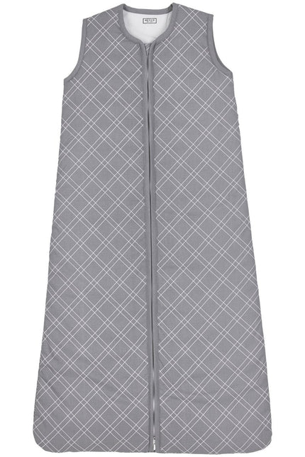 Meyco Slaapzak Baby Double Diamond Grey - Meyco - Babywinkel - 4054703403305