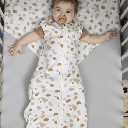 Meyco Slaapzak Baby Stains Zomer Sand 70cm - Meyco - Babywinkel - 4054703234169