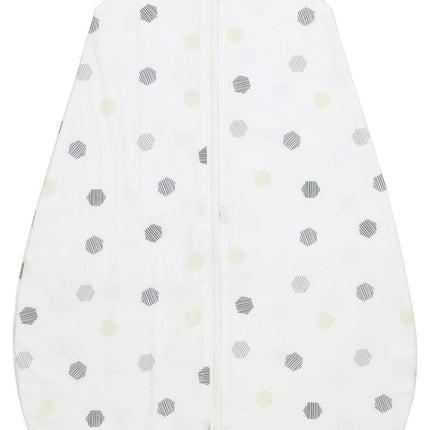Meyco Slaapzak Baby Zomer Rond Honeycomb Forest Green - Meyco - Babywinkel - 4054703407471