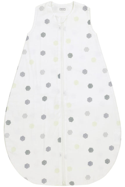 Meyco Slaapzak Baby Zomer Rond Honeycomb Forest Green - Meyco - Babywinkel - 4054703407471